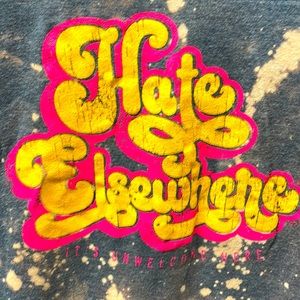 Southern co bliss “hate elsewhere it’s unwelcome here ladies sz xxl